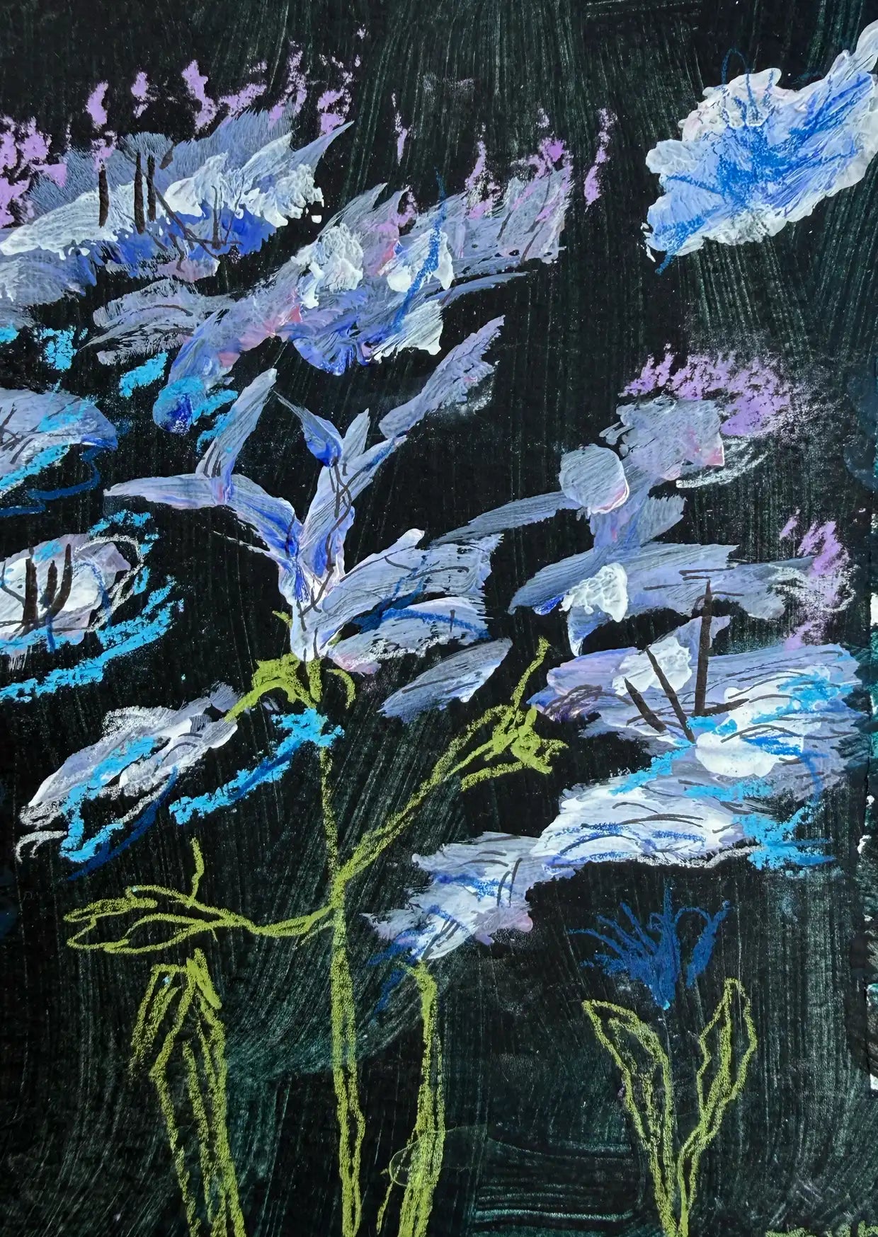 Kunstkaart "Bloemen"